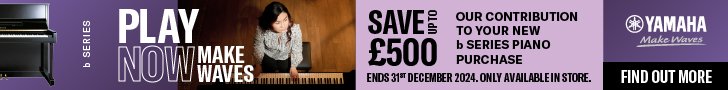 Save up to £500 on your new b series piano